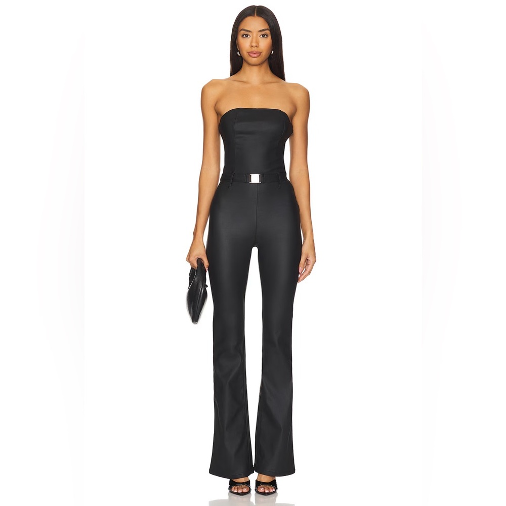 SEROYA VICE SLIM FLARE JUMPSUIT